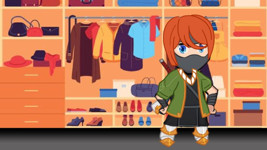 Ninja Outfit Clash game artwork